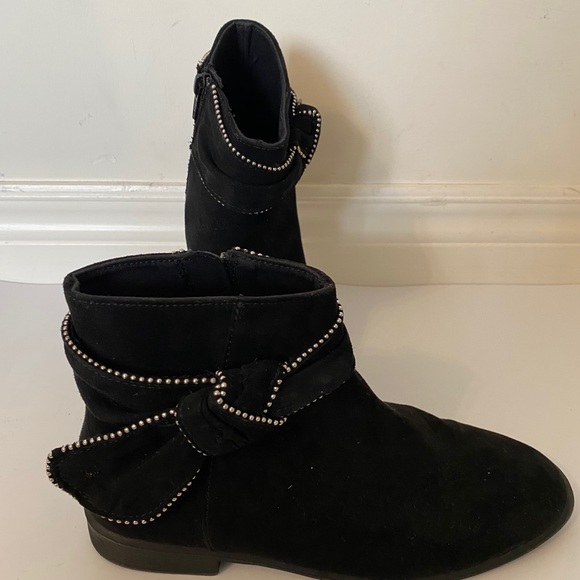 Black ankle booties girls - Picture 3 of 9